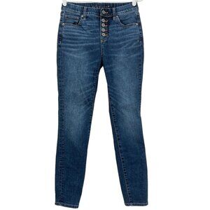 JAG JEANS Women's Denim Jeans Size 2/26 Valentina Skinny Blue Elastic Waistband